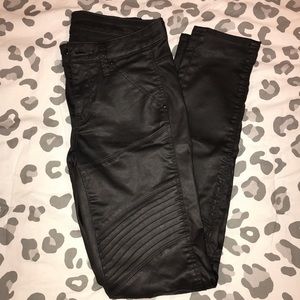 NWOT G-Star RAW Women’s Black Moto Low-Rise Pants